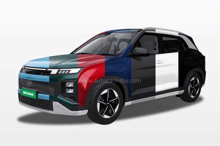 Hyundai Creta Electric colours
